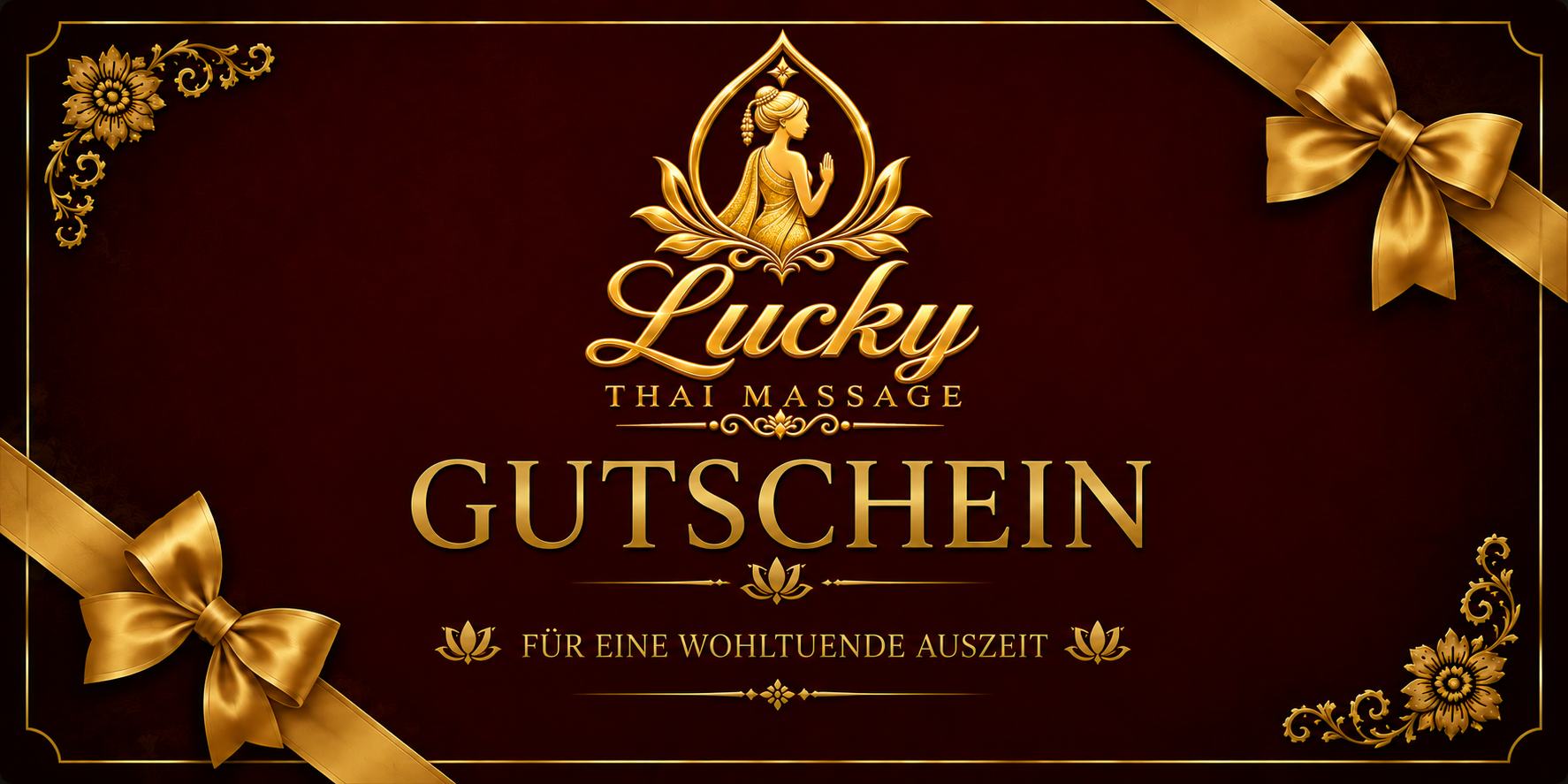 Lucky Thai Massage Gutschein – für eine wohltuende Auszeit
